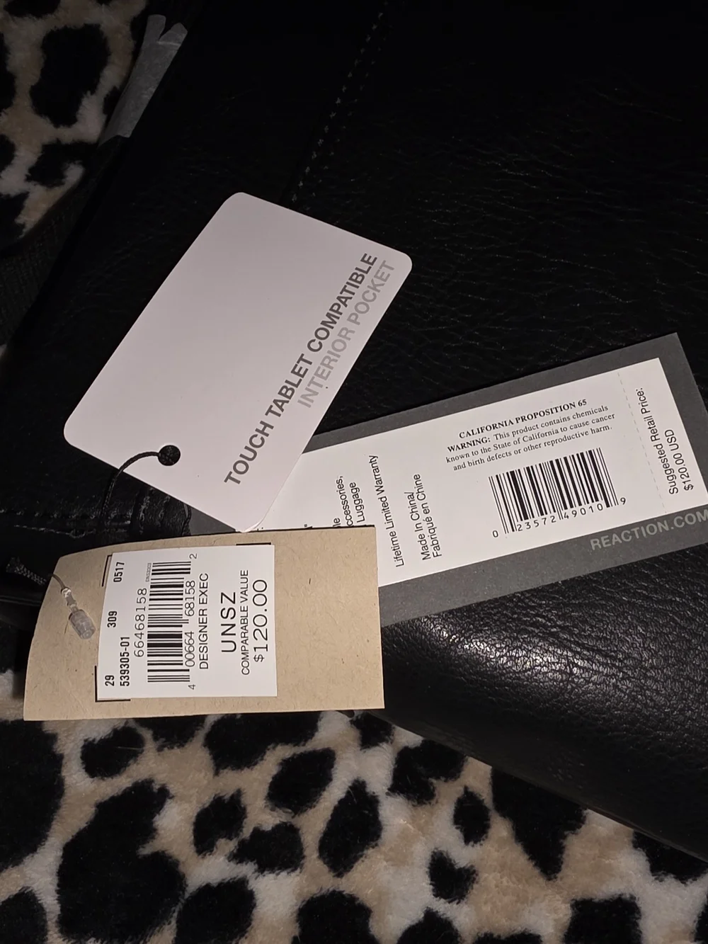 Kenneth Cole Reaction Flapover Tablet Bag